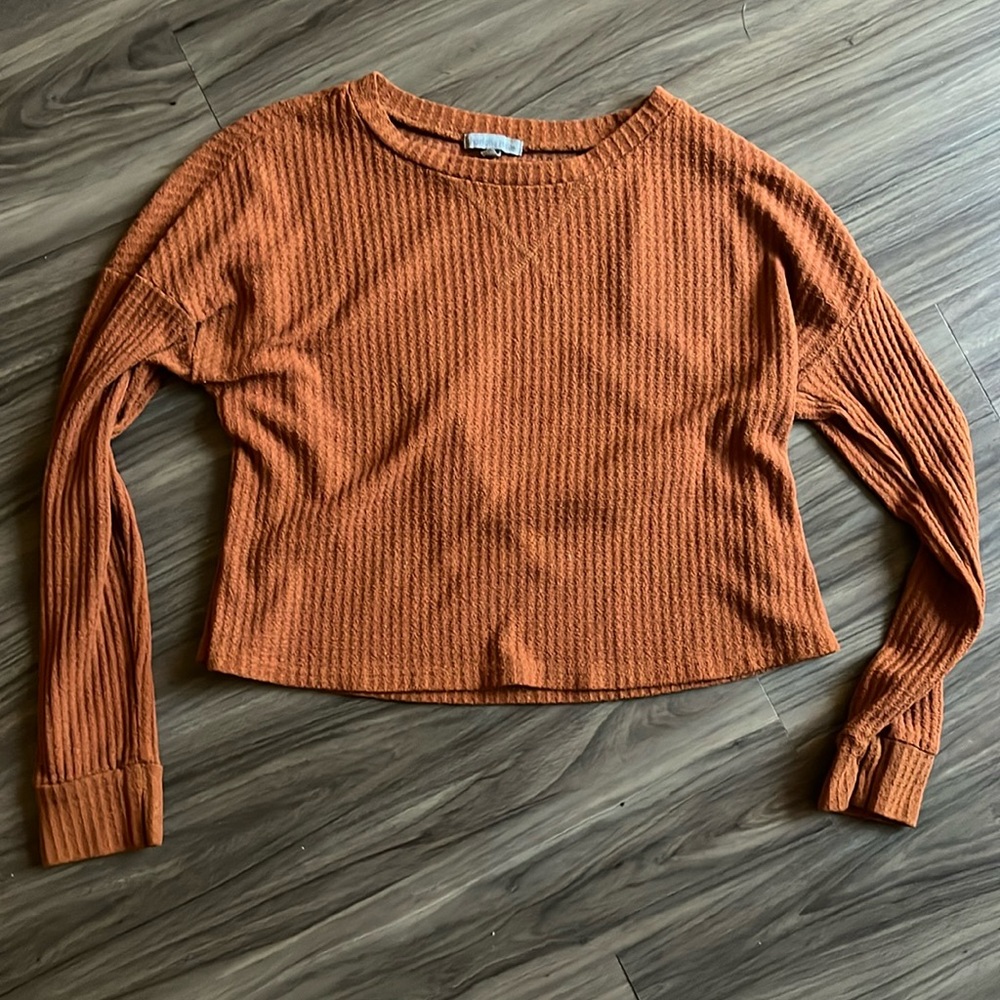 S crop top sweater